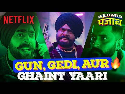 ICONIC Fight Scene🔥 | Wild Wild Punjab | Varun, Sunny, Manjot,‪@JassieGillonline ,Patralekhaa,Ishita — Wild Wild Punjab