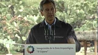 preview picture of video 'Apertura Oficial de la zona arqueológica El Cóporo  (evento completo)'