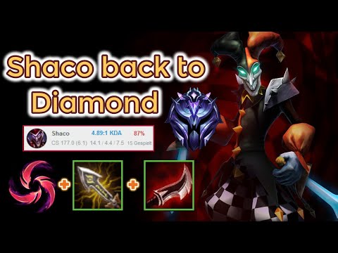 Shaco carrying Diamond [League of Legends] Full Gameplay - Infernal Shaco