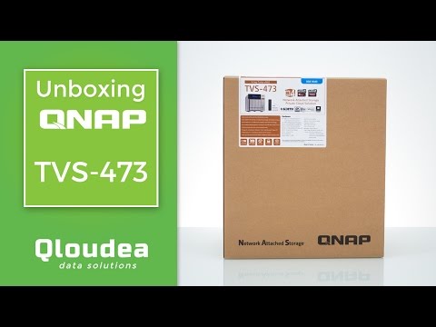 QNAP TVS-473 - Unboxing