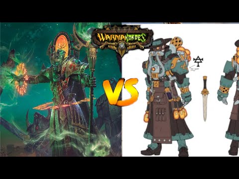 Warmachine/Hordes practice game - Syvestro (MO) vs Zaal2 (Exalted)