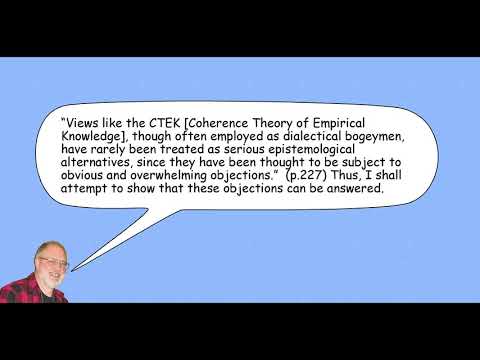 BonJour Coherentism 1 f20