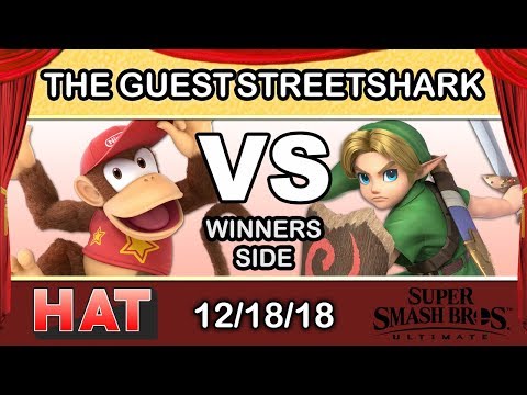 HAT 47 - The Guest (Diddy Kong) Vs. StreetShark (Young Link) Winners Side - Smash Ultimate