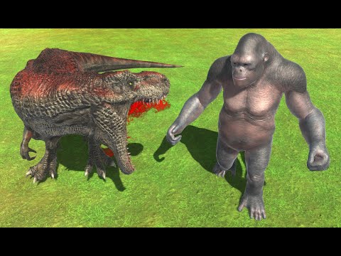 New Update GORO Remastered VS Every MINI BOSS AND BOSS - Animal Revolt Battle simulator