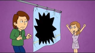 Amanda Destroys the Shower Curtain/Grounded