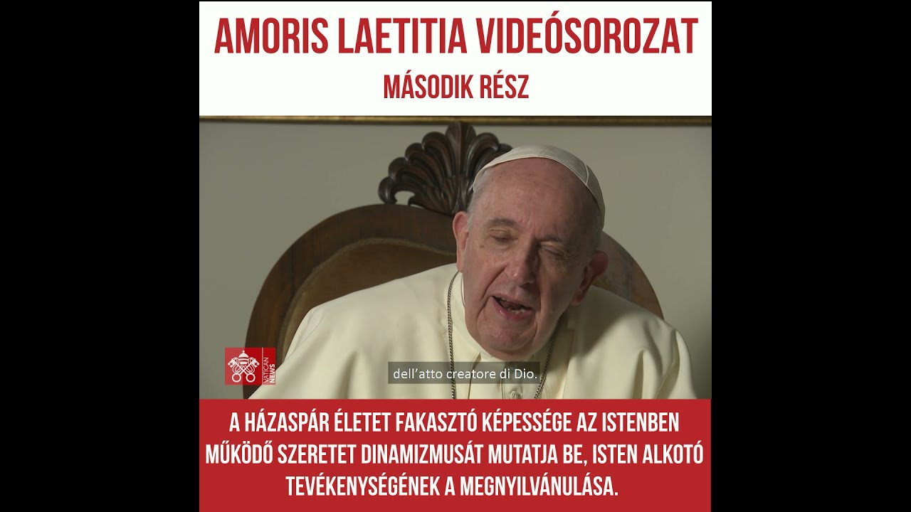 Amoris laetitia-családév - A CSALÁD ISTEN IGÉJÉNEK A FÉNYÉBEN