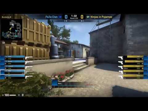 CS:GO POV Demo FaZe NiKo (27/18) vs NiP (de_inferno)