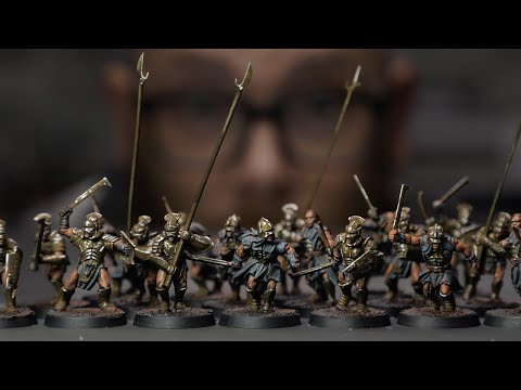 painting 18 Uruk Hai in 3 hours! MESBG episode 2