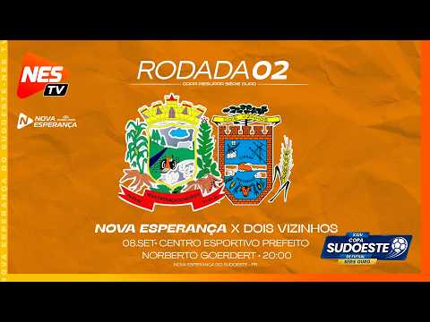 NOVA ESPERANÇA DO SUDOESTE x DOIS VIZINHOS | RODADA 02 – COPA SUDOESTE DE FUTSAL SÉRIE OURO