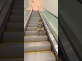 Always fun to play standard and sit🤩🤪 on #escalator