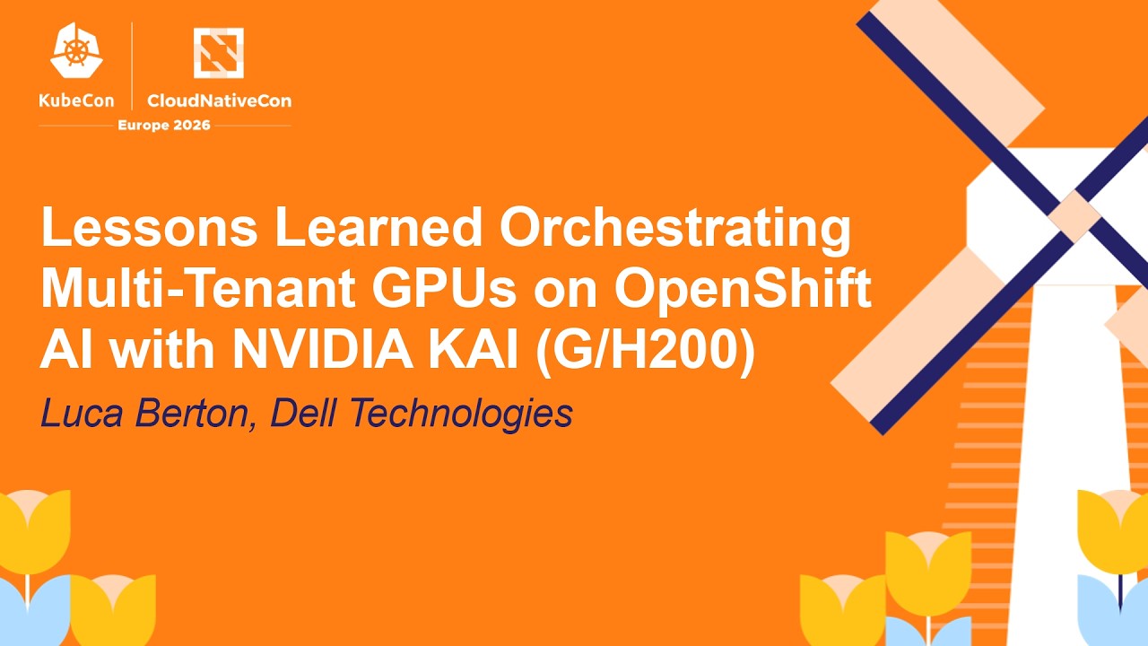 Lessons Learned Orchestrating Multi-Tenant GPUs on OpenShift AI with NVIDIA KAI (G/H2... Luca Berton