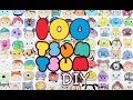 How To DIY 100 TSUM TSUM Shrink Plastic Tutorial Oddly Satisfying