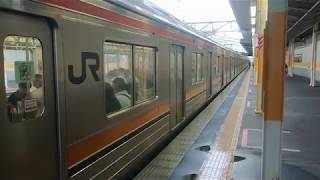 【車窓】JR武蔵野線（西国分寺→新秋津）205系5000番台2019年6月【スマホ撮影Xperia XZ2 Premium SOV38】