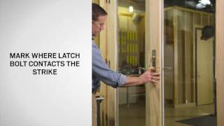 Adjusting the Blockers on Frenchwood Hinged Patio Doors | Andersen Windows