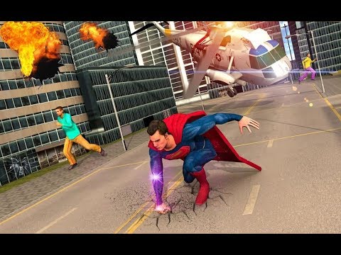 Amazing Flying Superhero City Rescue | Superhero Crime city Battle Fight | Android GamePlay