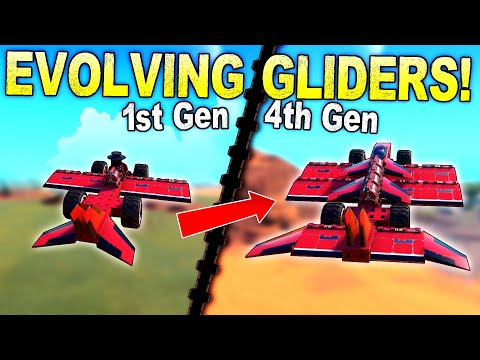 Using Evolution to Create the Best Glider! - Trailmakers Multiplayer