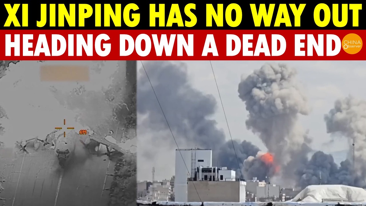 Xi Jinping Has No Way Out! Caught Secretly Supplying Missile Fuel to Iran—Heading Down a Dead End