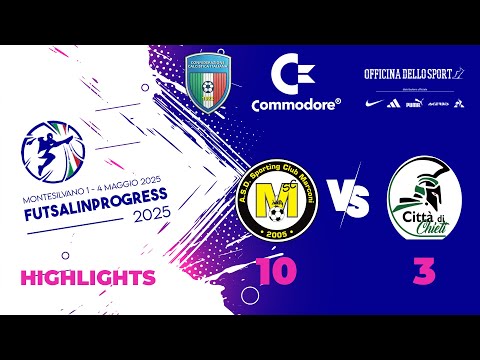 [HL] Futsal In Progress 25 - UNDER 11 GIRONE D: SPORTING CLUB MARCONI vs CITTA' DI CHIETI