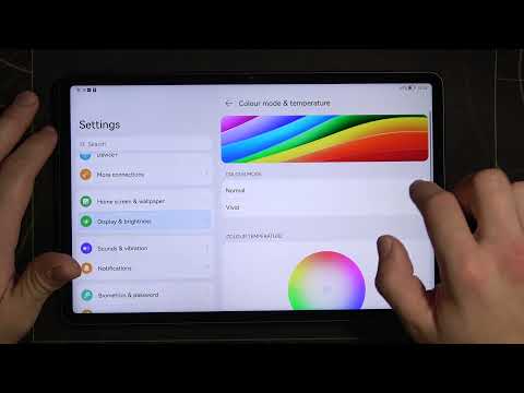 How to Find & Manage Display Settings in HUAWEI MatePad 11 – Customize Display Options