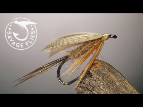 Tying a classic March Brown (wet fly pattern)