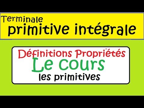 Terminale-primitives-Cours et démonstrations-les 3 propriétés existence, constante et condition