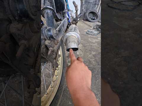cek kenalpot motor mang bengkel,kotor mang mima🤣🤣🤣
