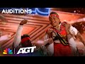 Golden Buzzer: Chioma & The Atlanta Drum Academy leave Terry Crews in awe! | Auditions | AGT 2023