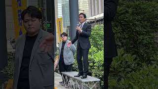 玉木雄一郎氏が質問に答えてます　2026.4.25 梅田ヨドバシカメラ前
