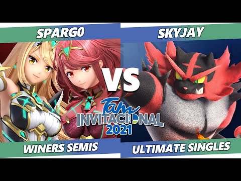 Tam Invitational 2021 Winners Semis - Spargo (Pyra Mythra) Vs. Skyjay (Incineroar) SSBU Ultimate