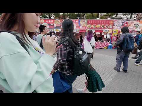 Mercado noturno de Taiwan Taichung em Nagoya