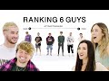 Ranking Guys on Attractiveness | 6 Guys VS 6 Girls