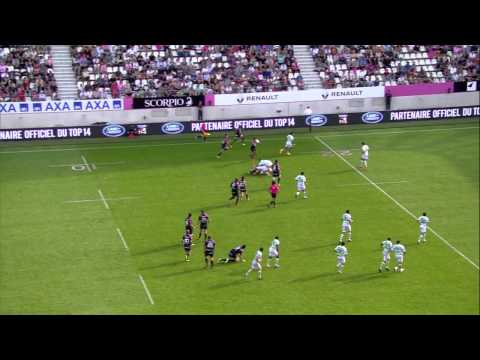 TOP14 - Stade Français - Pau : 34-18 - Essai Djibril CAMARA (PAR) - Saison 2015/2016