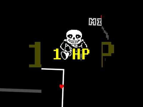 Sans has more than 1 HP… kind of