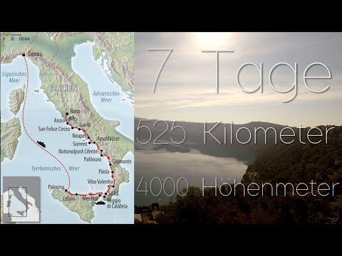 Fahrradtour von Rom nach Sizilien Part II