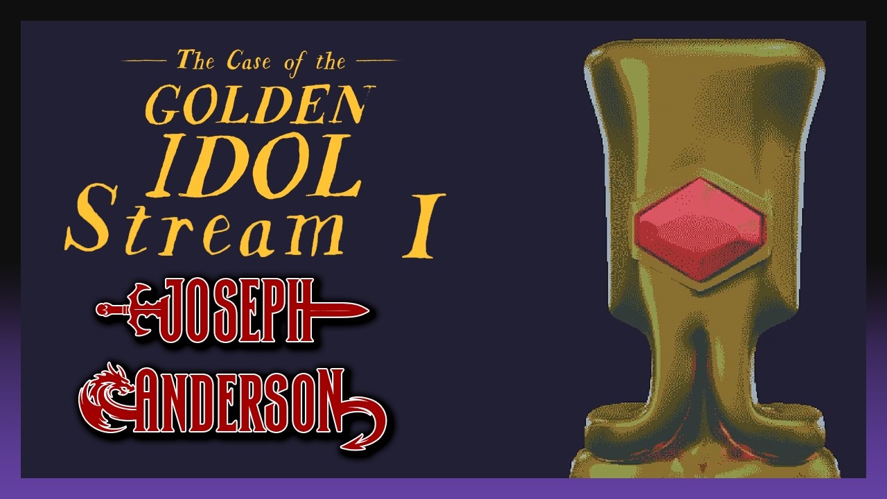 i have no idea who these weebs are | Case of the Golden Idol Stream 1