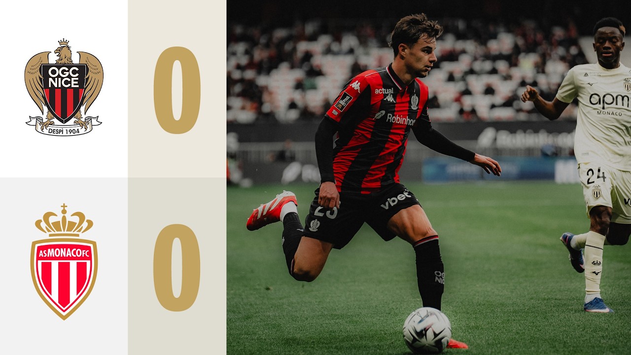 2월 09일 OGC 니스 VS AS 모나코 FC 하이라이트