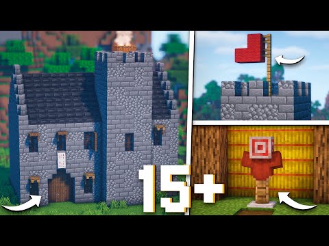 Minecraft: 20+ Medieval Build Hacks for the Castle