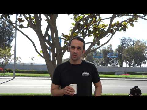 GEORGE KOLLIAS - TALKING ABOUT CELINE DION, PLAYING IN A FOLK BAND & OTHER DRUMMING 7/7/2013