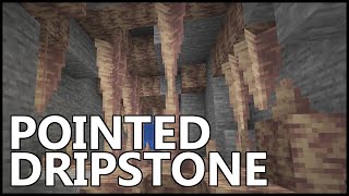 How To Get POINTED DRIPSTONE In MINECRAFT