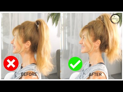Seriously EASY Ponytail Trick To Look Younger | Tip...