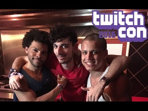 TwitchCon day 3, Ice Poseidon Cooking with Trihex and...