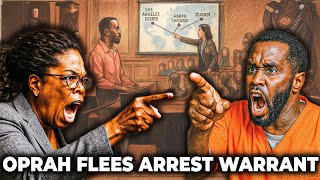 Oprah Fled After Arrest Warrant Issued — Diddy’s Leaked Footage Exposes Her Role