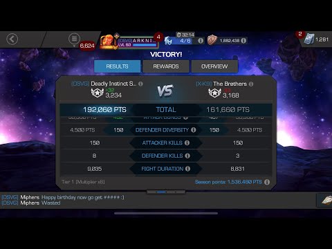 AW S31 War 9 : DSVG vs Xk9