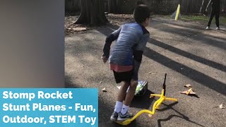 Stomp Rocket Stunt Planes Core Word DOWN gameplay video by msteinfort, 2:20 duration