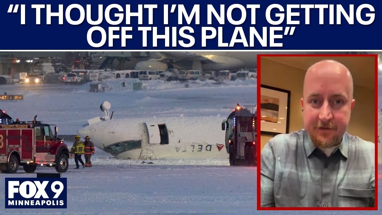 Delta plane crash victim shares his experience [FULL INTERVIEW]
