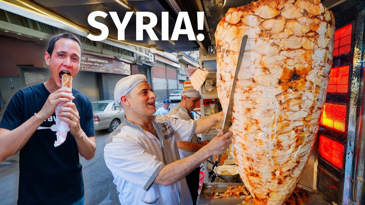 Best STREET FOOD in Syria!! 31 Syrian Meals - Damascus to Aleppo!! [Full Documentary]