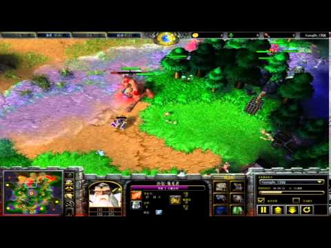 2013魔兽争霸十大经典之一TH000 VS Zhouxixi