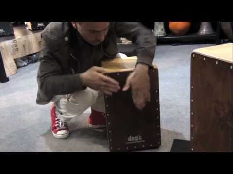 Levent Yildirim - Darbuka techniques on cajon