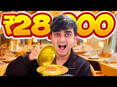 Trying the Most Expensive Dish in India