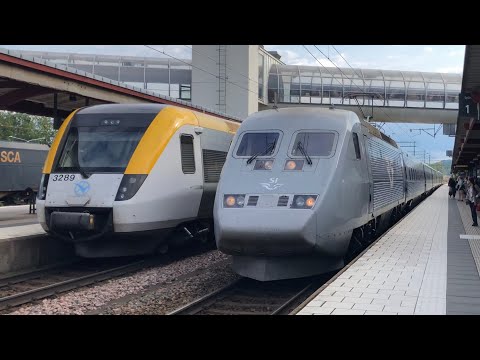 Sommar på Järnvägen del 11 - Tåg i Skövde